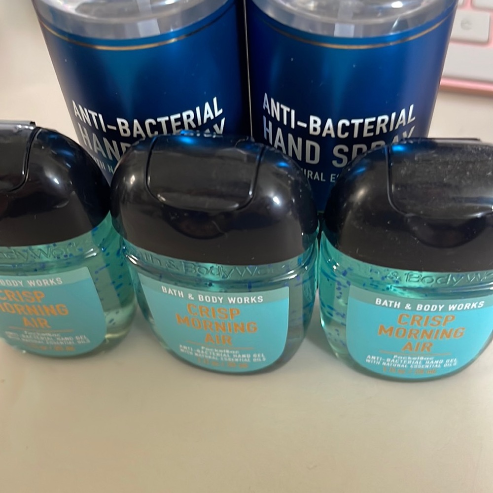 COPY - 3 crisp morning air sanitizer and 2 ocean hand spray